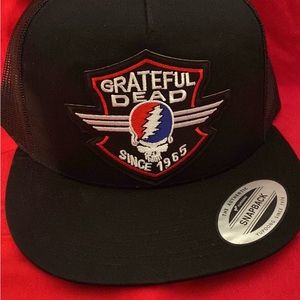 Grateful Dead yupoong flat bill trucker SnapBack cap hat